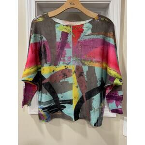 Free for Humanity Sheer Sweater